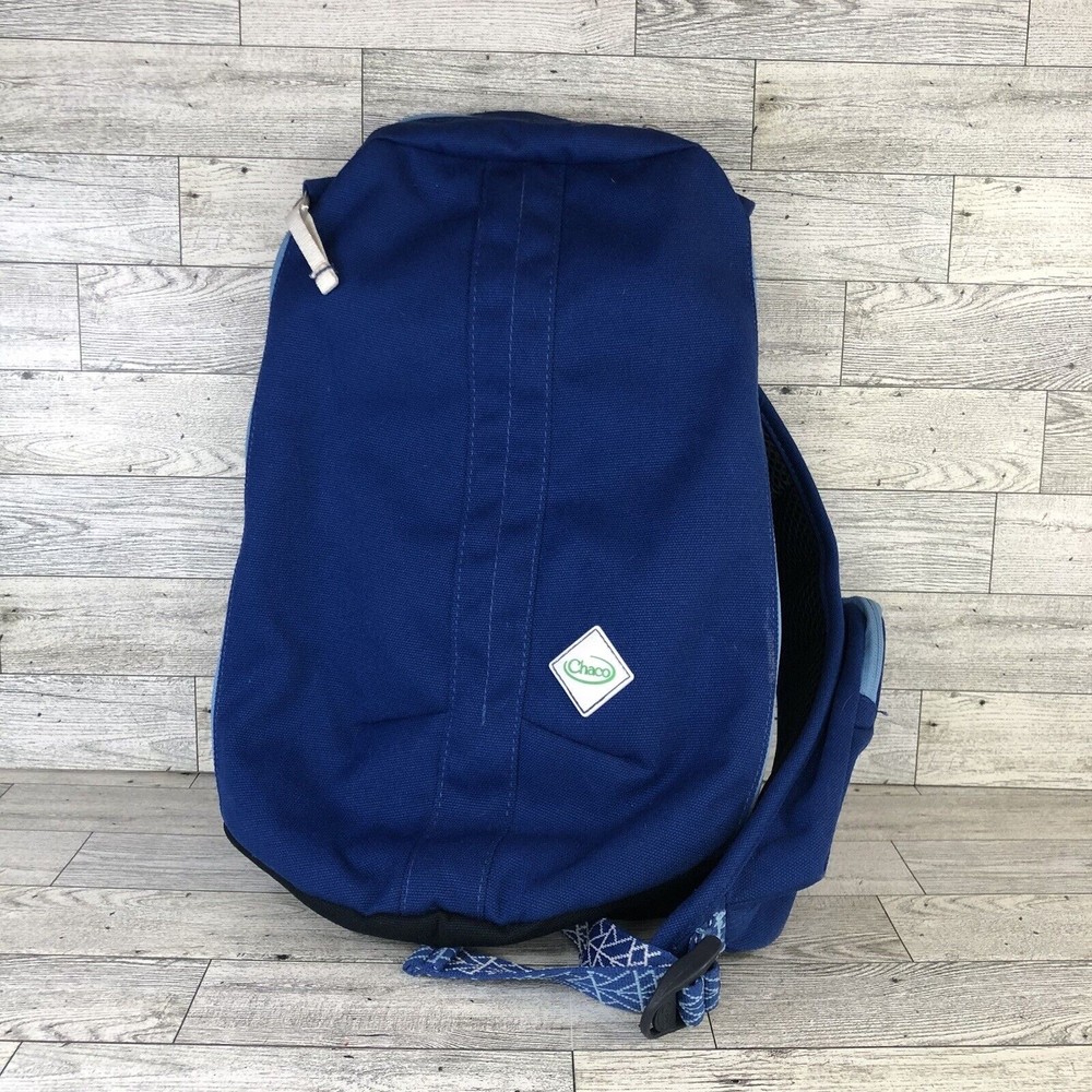 Chaco Women’s Radlands Sling Crossbody Bag Royal Blue White GUC